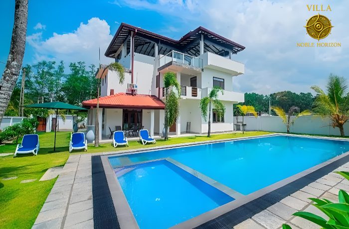 Villa Noble Horizon Sri Lanka – elegant villa with private pool, tropical garden and modern architecture