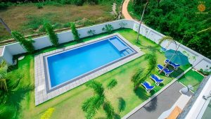 Villa Noble Horizon Sri Lanka – luxury villa exterior with private swimming pool, tropical garden and modern architecture